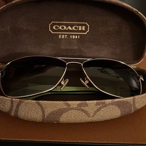COACH Women’s Caroline Sunglasses Brown Gradiant